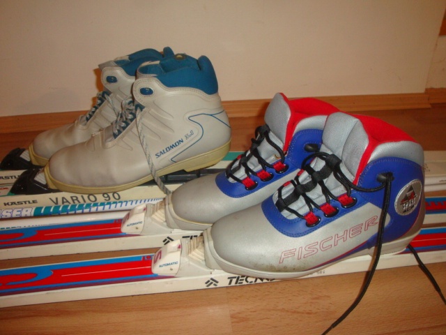 Komplet běžky + boty + hole - 5