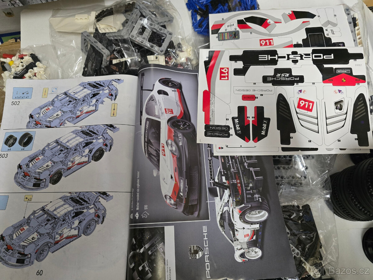 STAVEBNICE 42096 Porsche 911 RSR (NÁHRADA) - 5