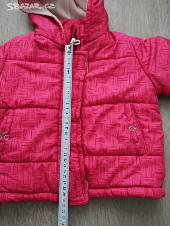 Dívčí zimní bunda (velikost 80) - 5