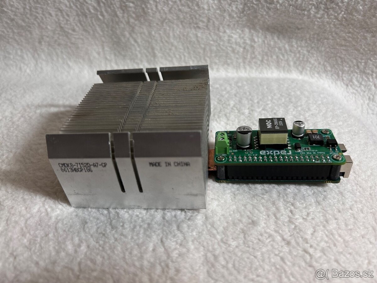 Mini PC RADXA ZERO 3E, 4 Core CPU, 4GB RAM + POE HAT/ Novy - 5