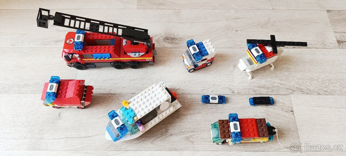 Houakčka/blikačka/MAJÁK LEGO pro auto,loď,vrtulník,policii - 5