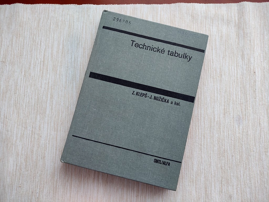 Knihy technická skripta, tabulky, přehledy - 5