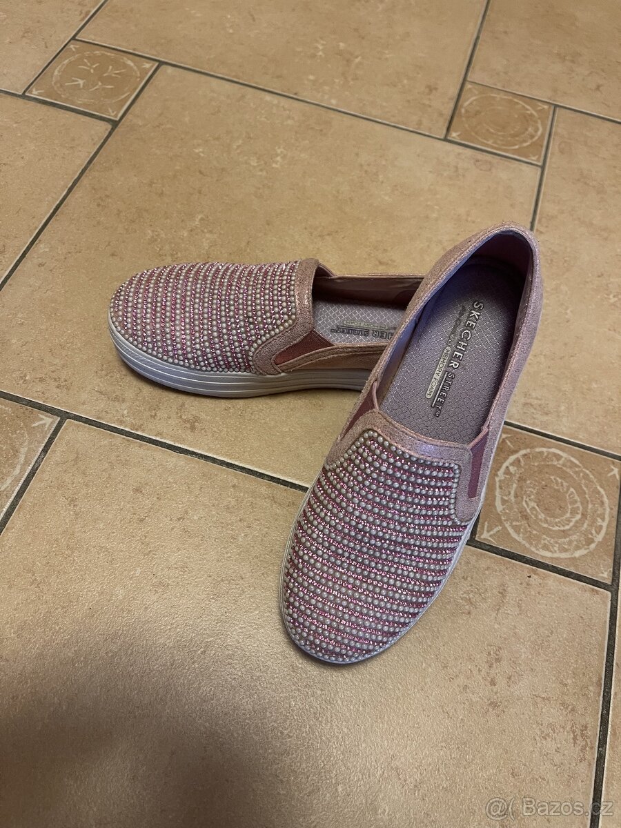 Skechers street memorial foam espadrilky - 5