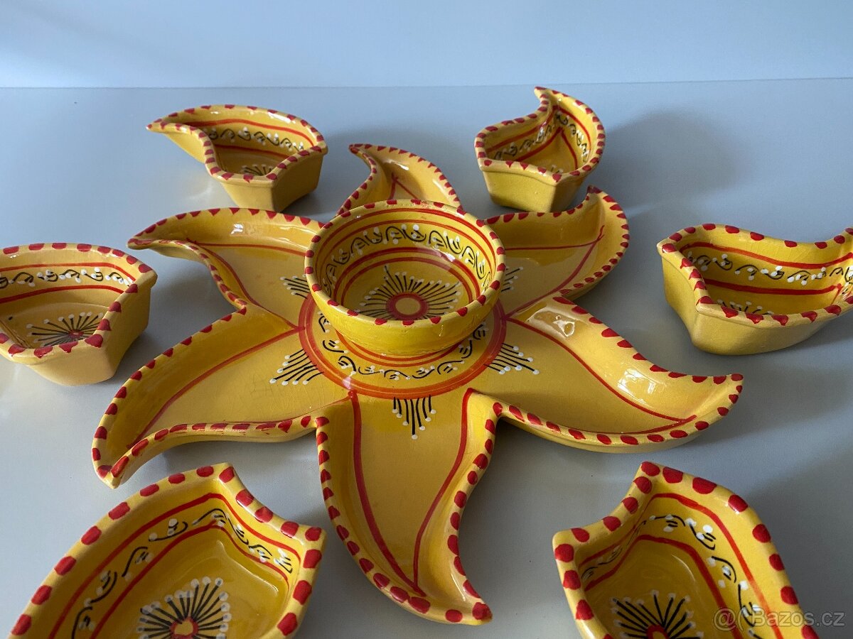 servírovací mísa orient keramická mísa autorská keramika - 5