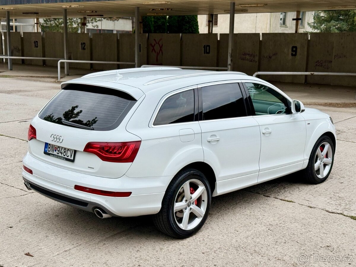 Audi Q7 3,0 TDi 3x S-Line