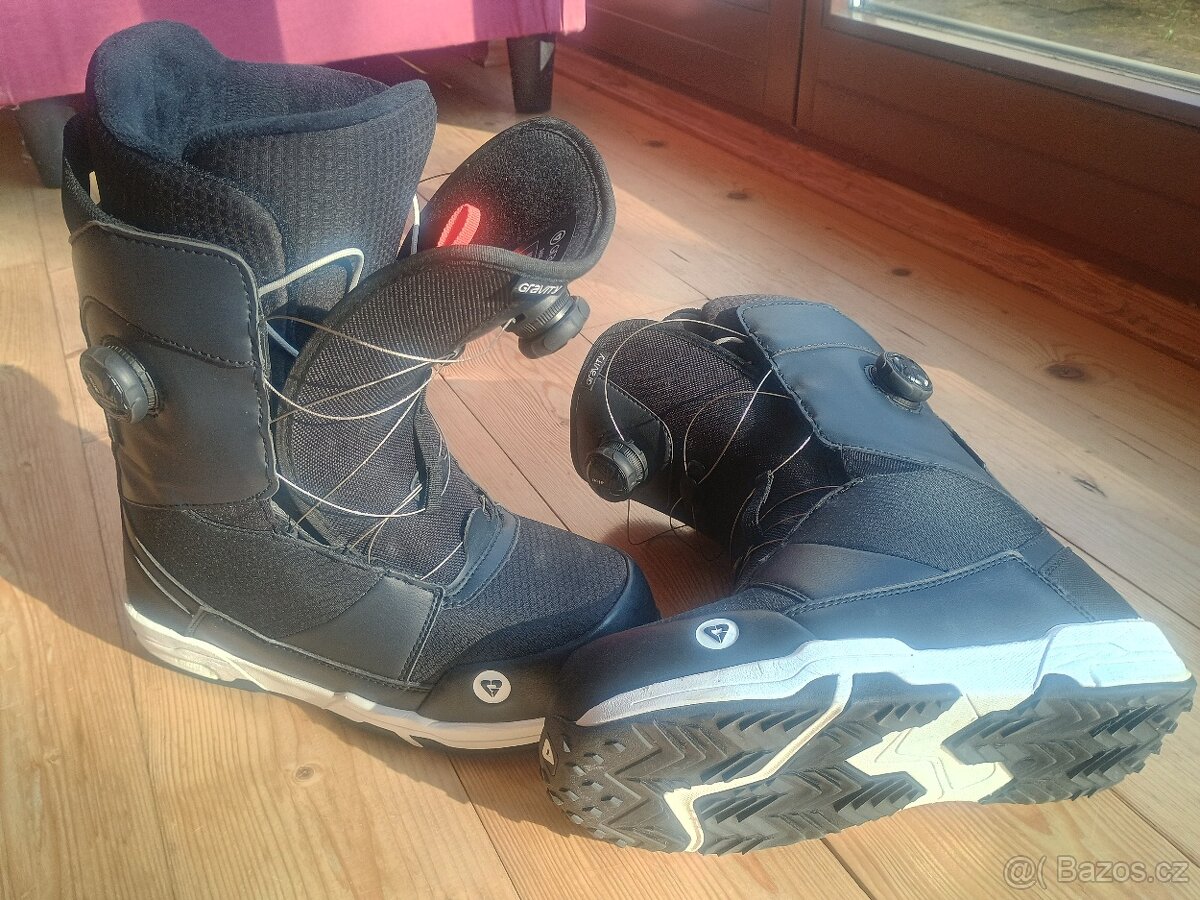 NOVÉ snowboardové boty Gravity Sage Dual Atop vel. 40 - 6,5 - 5