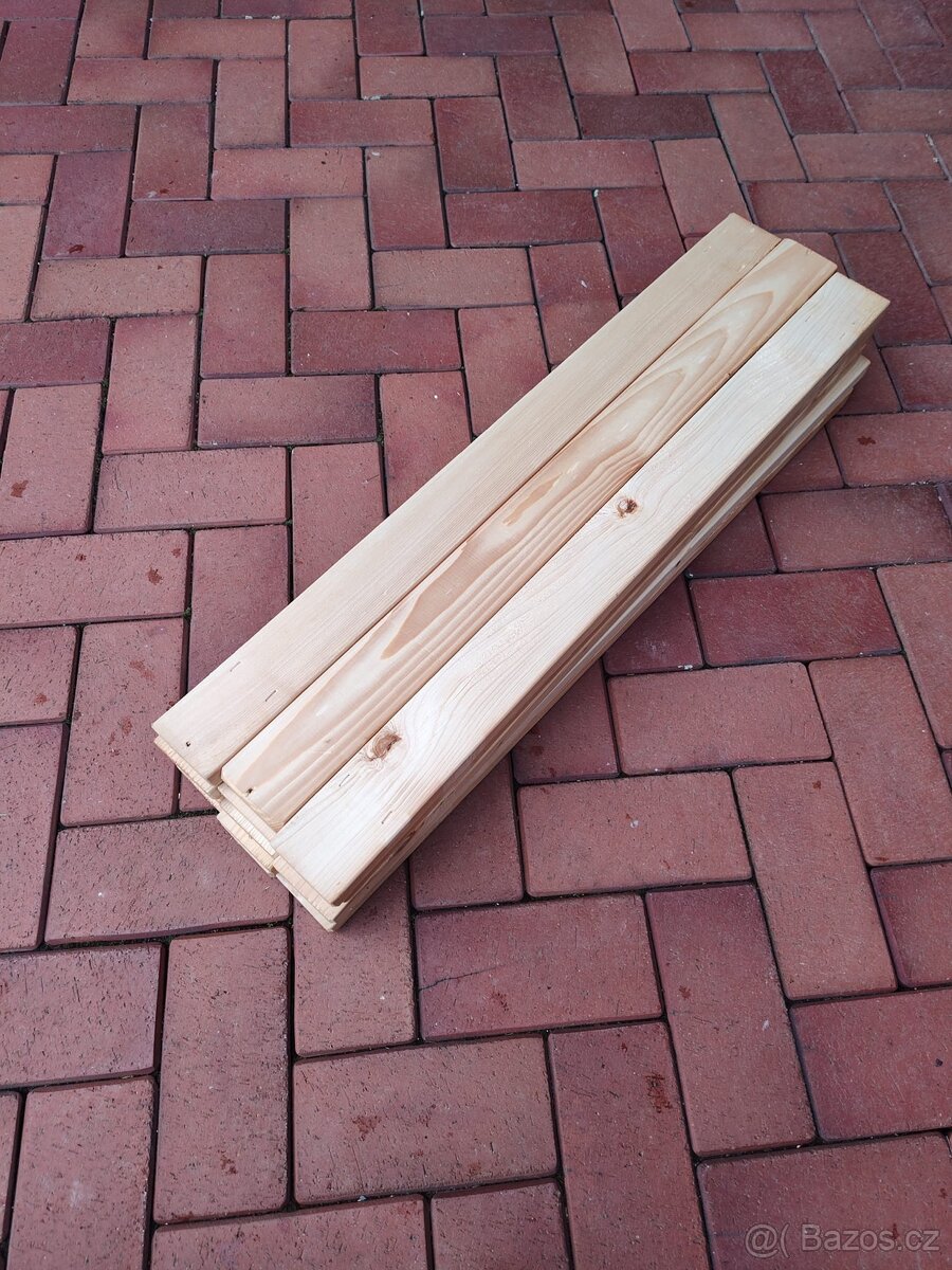 Smrkové hranoly hoblované broušené - 5