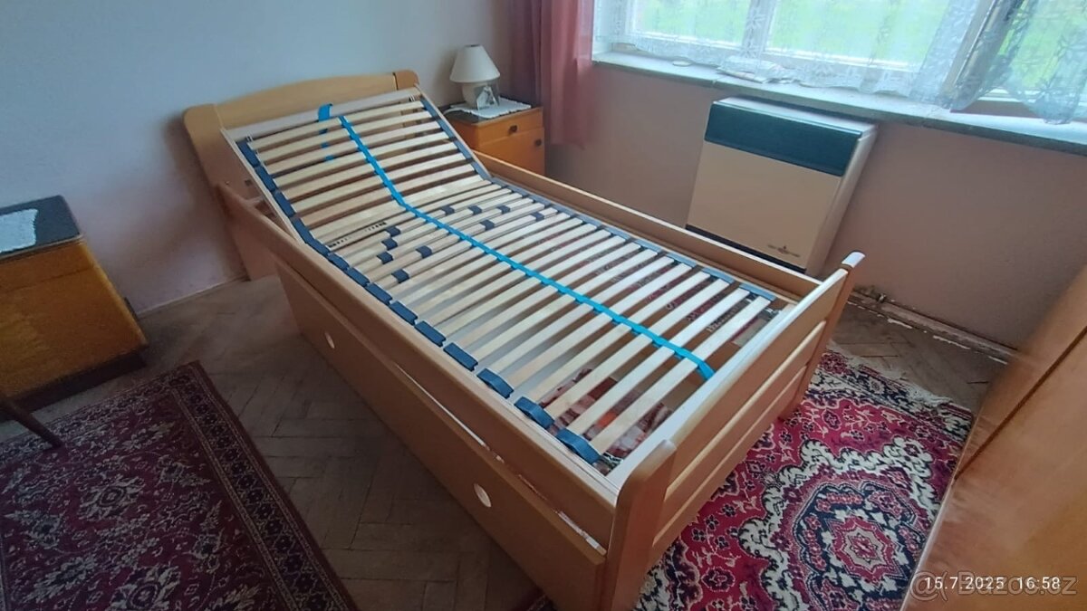 Prodam malo pouzivanou postel z masivu - 5