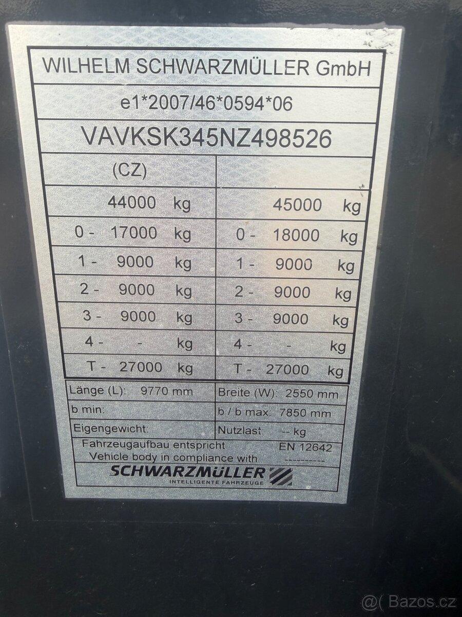 Schwarzmüller hardox 29m3 - 5