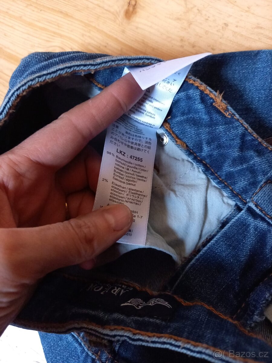 dámské prodloužené džíny arizona 40 - 5