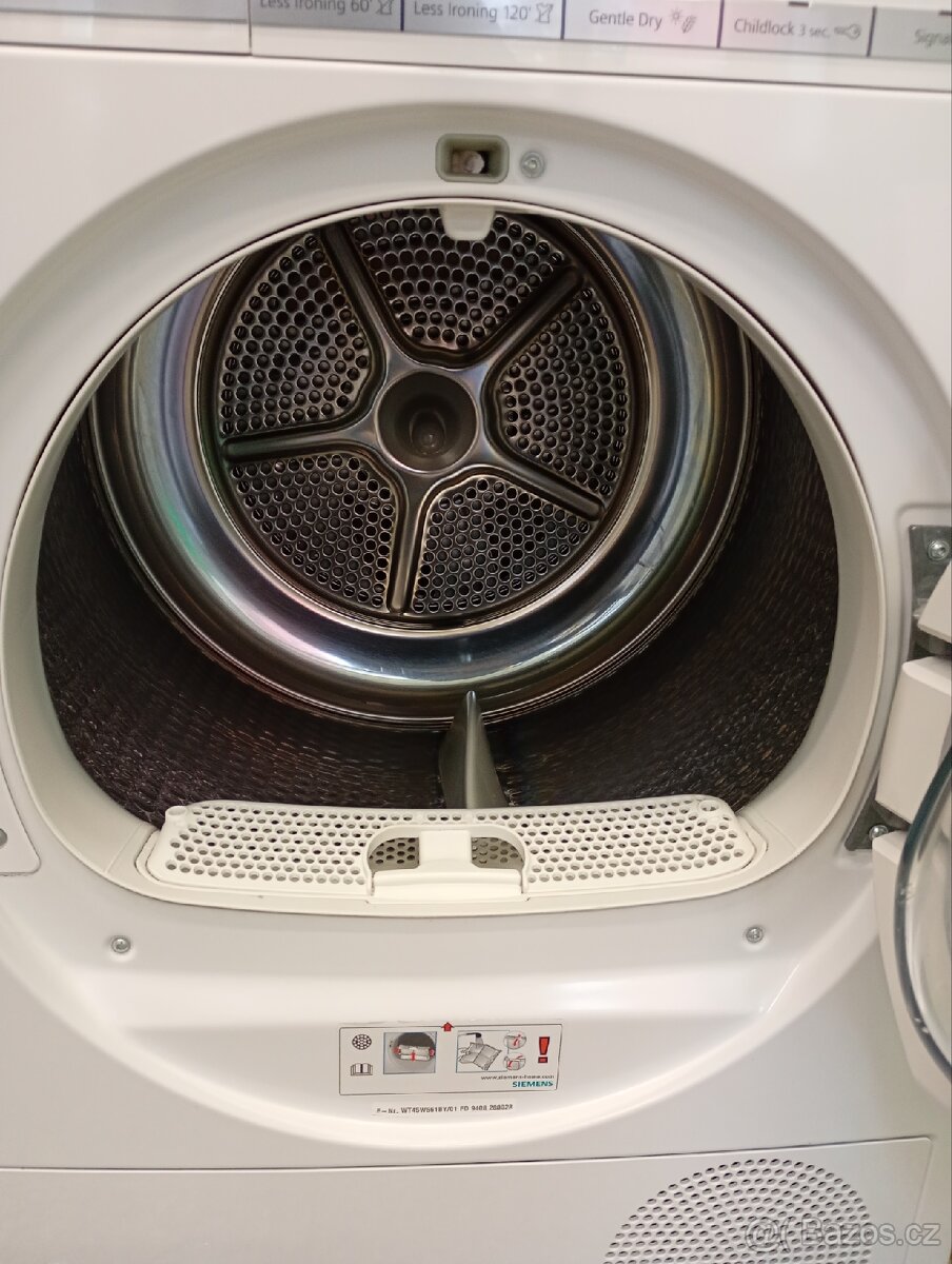 Sušička prádla s tepelným čerpadlem Siemens 9kg - 5