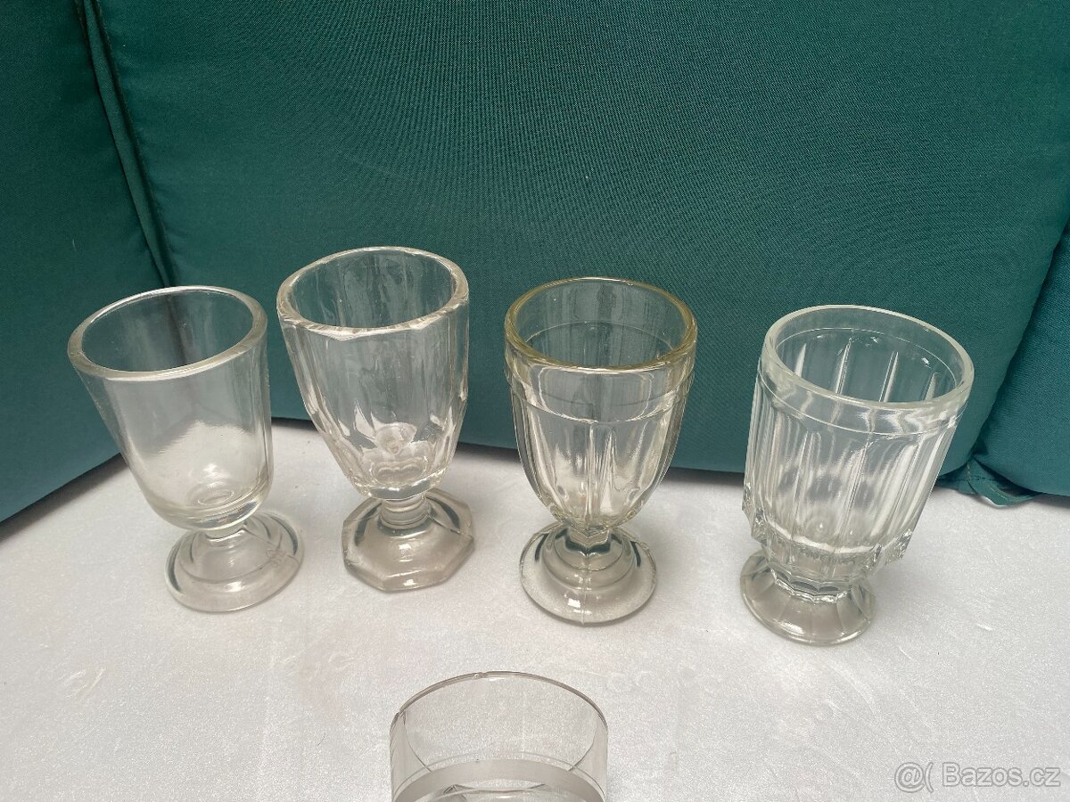 sklenic z hutního skla - 5