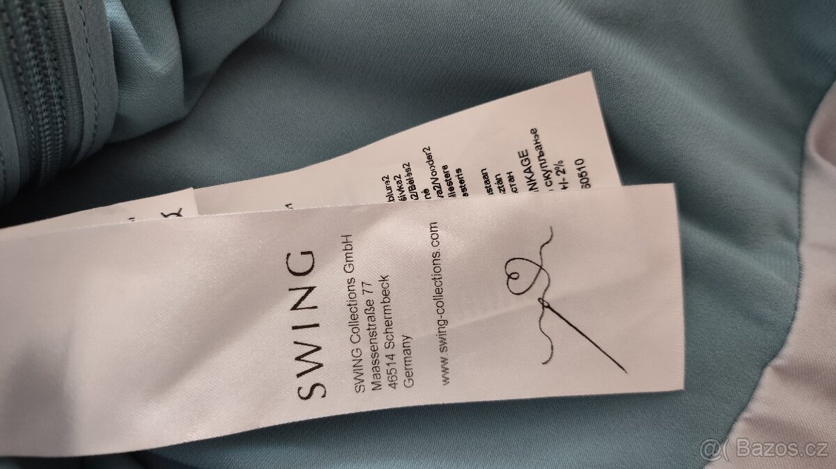 Společenské šaty Swing, vel.38, nové - 5