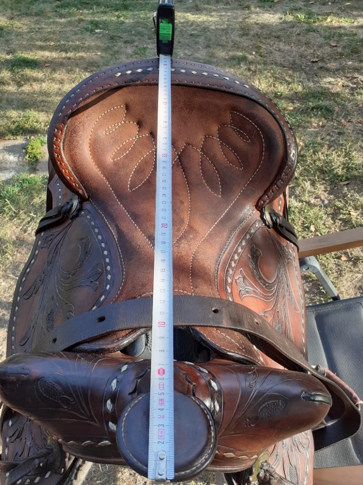 Prodám krásné westernové sedlo - 5