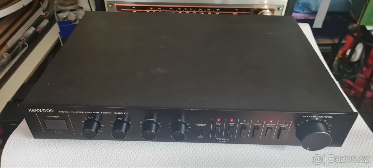 KENWOOD STEREO CONTROL AMPLIFIER BASIC C1 - 5
