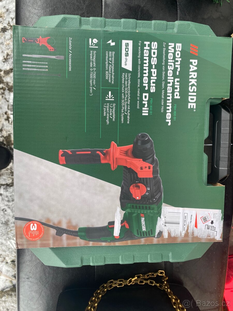 Bourací kladivo/vrtacka Parkside - 5