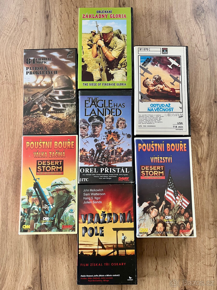 Originál VHS kazety - 5