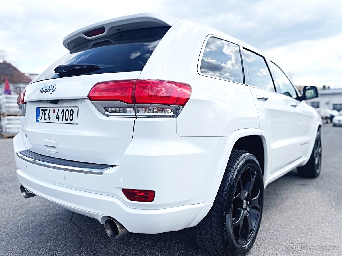 JEEP GRAND CHEROKEE OVERLAND 3.0CRDI 4x4 1.MAJ ČR 2015