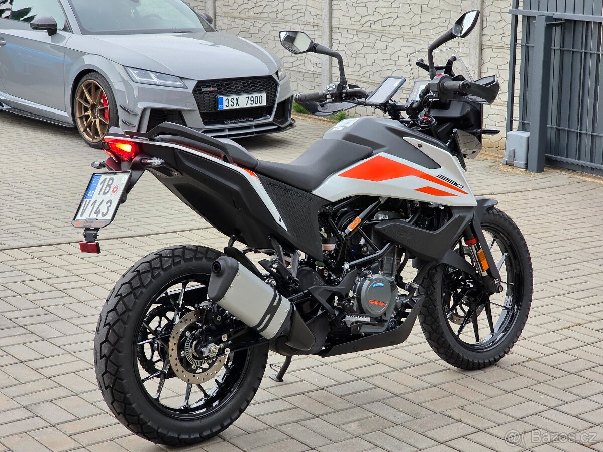 KTM 390 Adventure, původ ČR, TOP stav, 4.760km