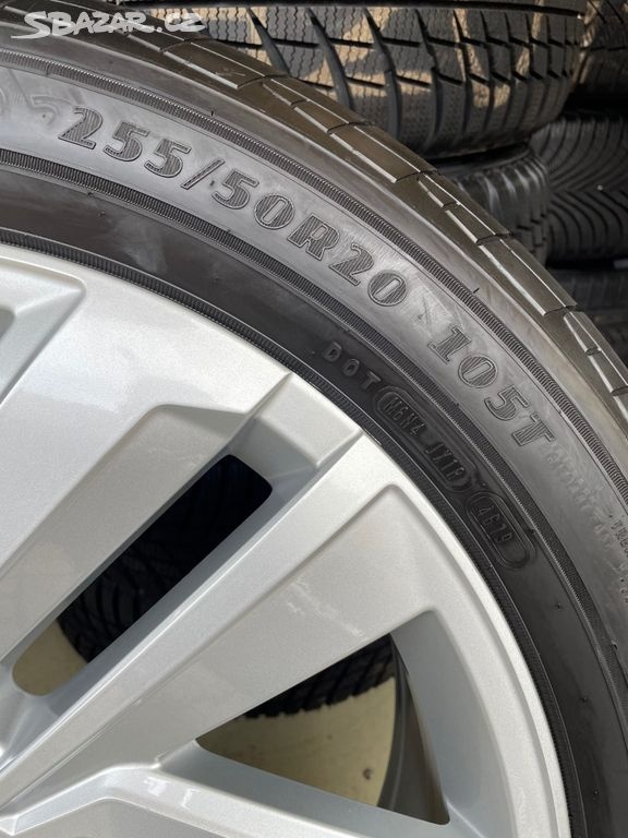 Originální sada VW 255/50/20 letní č.201 - 5