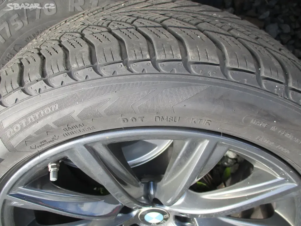 BMW ALU kola 5X112 8X18 pneu GOOD YEAR 245/45/18 - 5