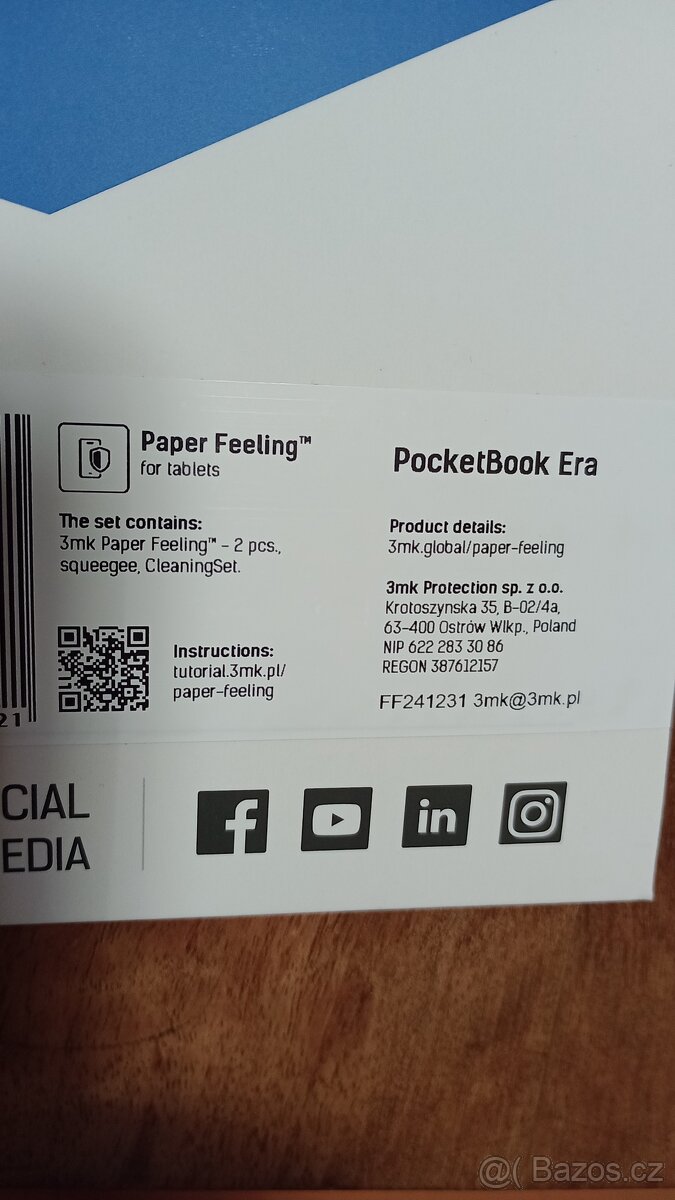 ✨Ochranné sklo na PockedBook Era - 5