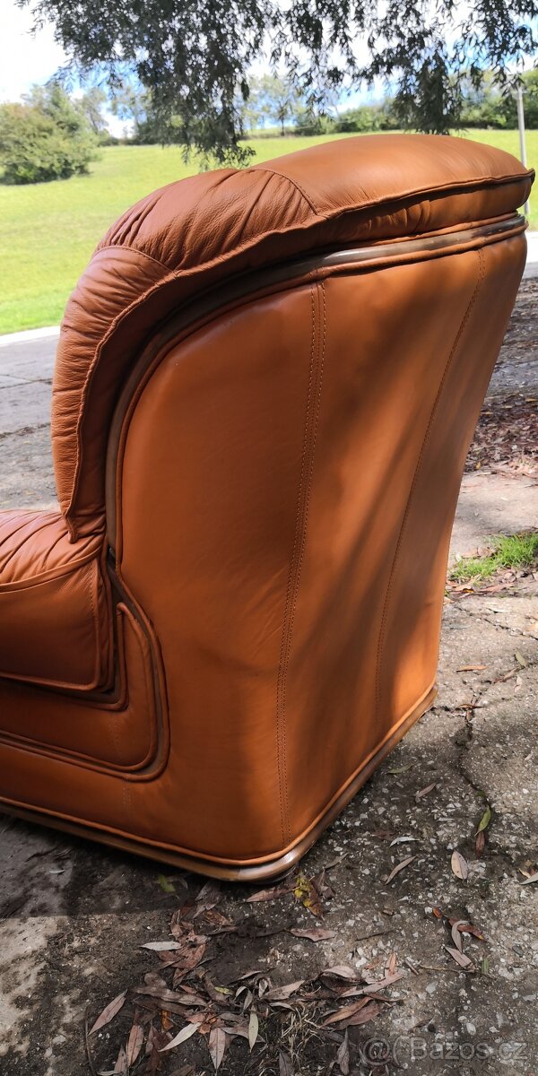 Kožená sedací souprava 3+1+1 - 5