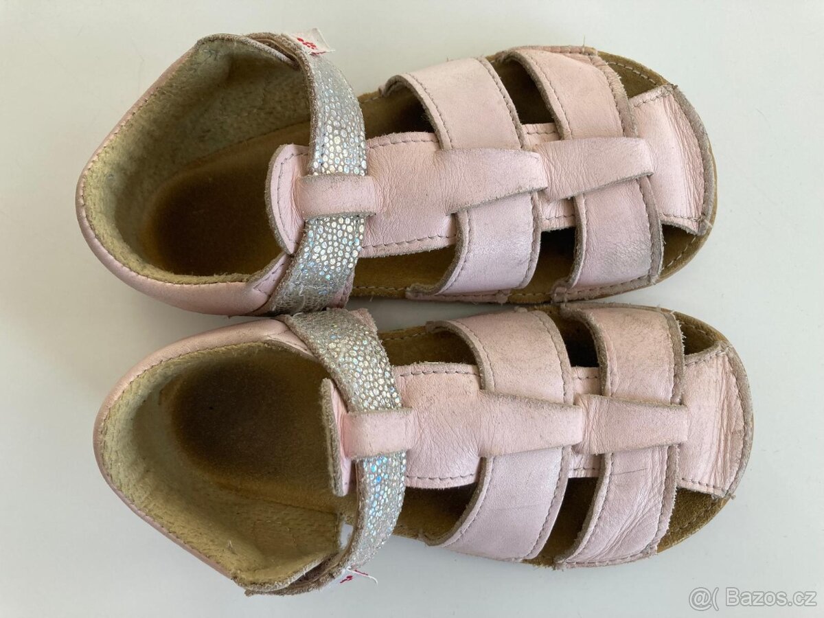 Dívčí sandály EF barefoot, vel. 28 - 5