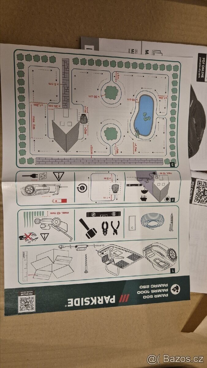 Nová robotická sekačka Parkside až pro 1000m² - 5