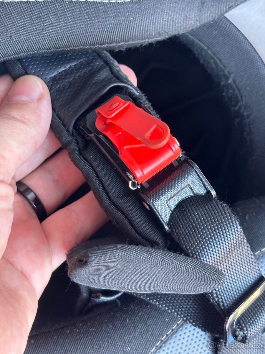 Výklopná přilba, matně černá - 5