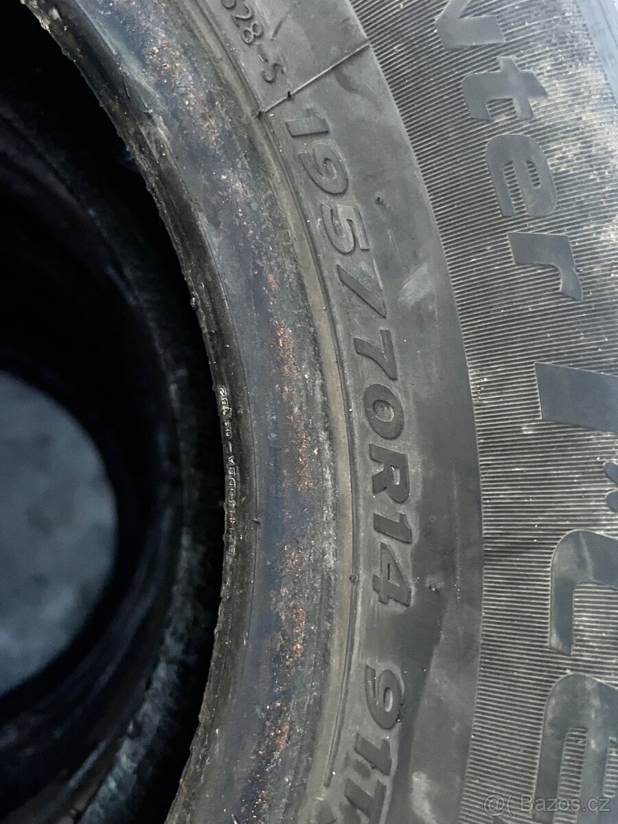 Zimní pneu 195/70 r14 sada - 5