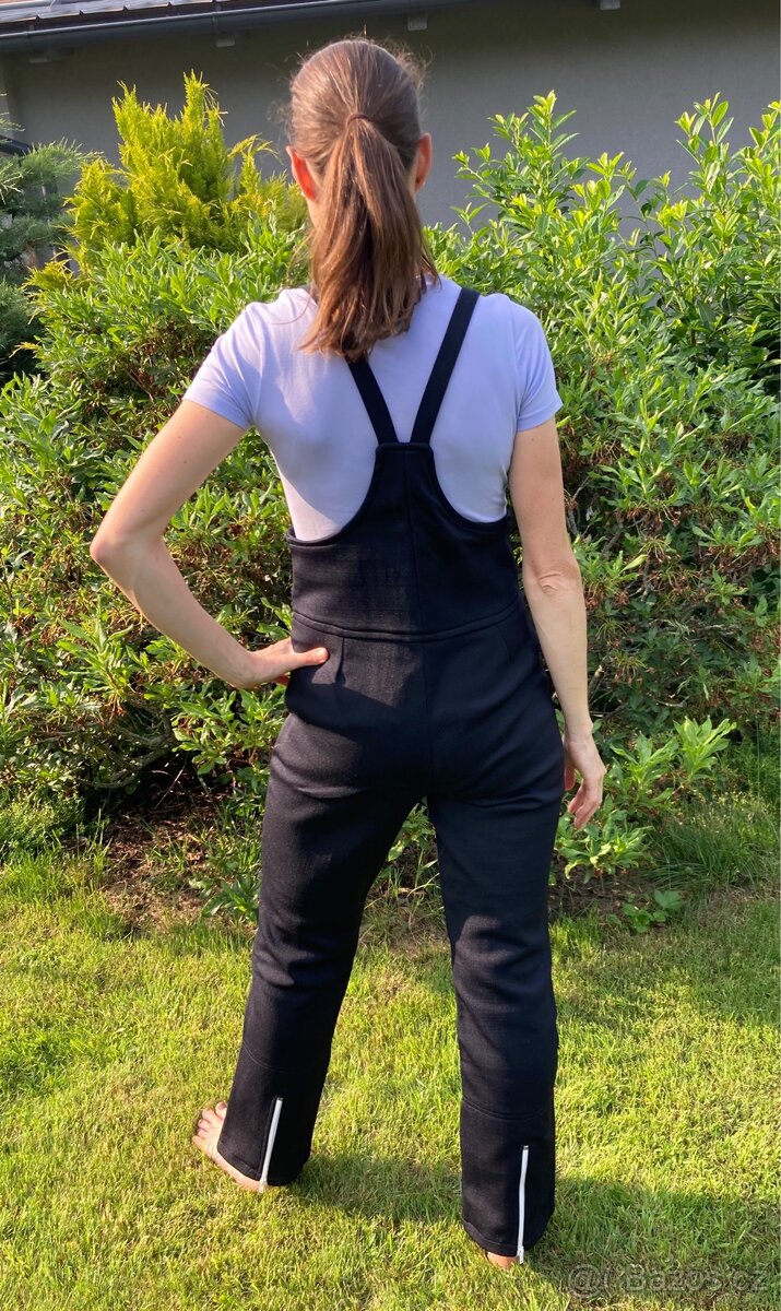 Retro lyžařské kalhoty, panské, vel. M - 5