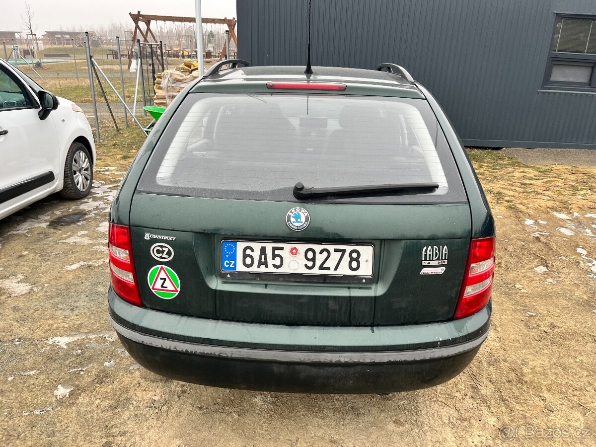 Škoda Fabia 1.4mpi 2002 - 5