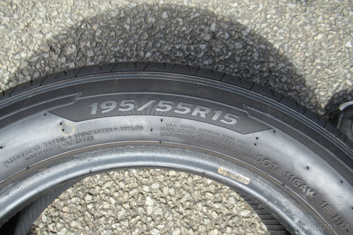 Letní pneu Hankook 195/55/15 - 5