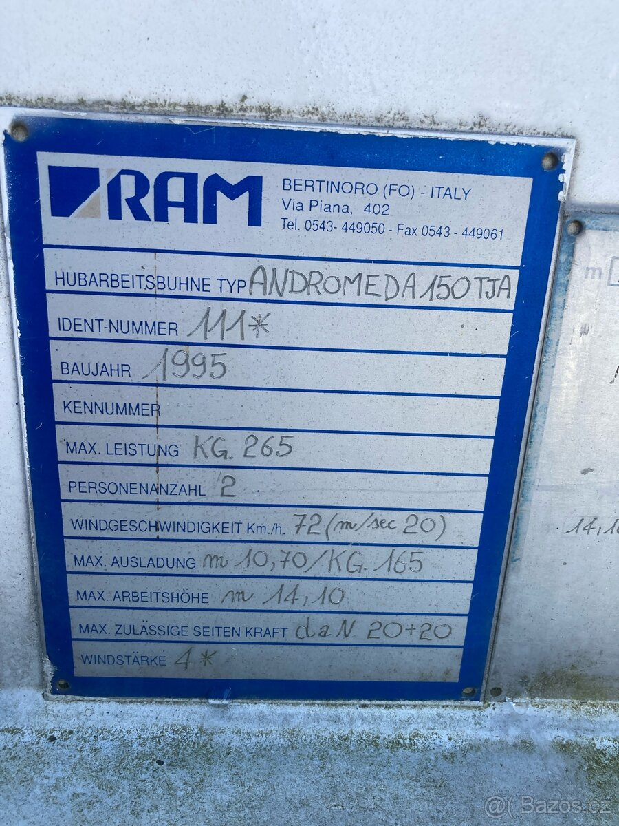 Avia A 31 T, 4x4, plošina Andromeda - 5