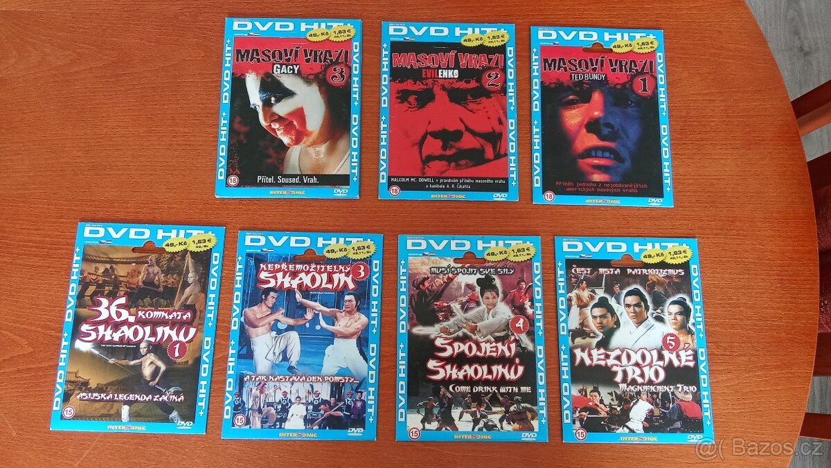 Spousta DVD filmů papírové obaly - 5