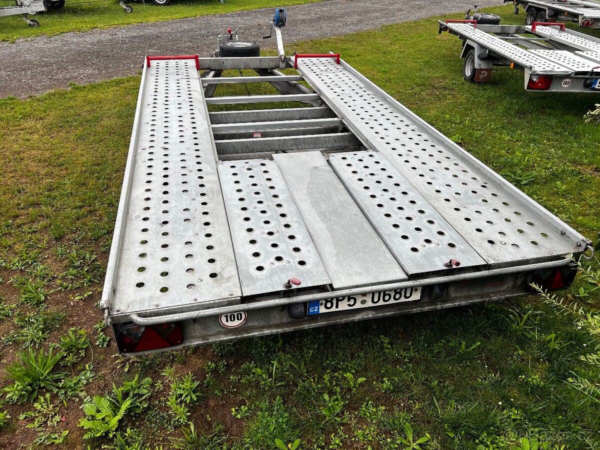 Autopřepravník/plato Pongratz, 4x2m, 2600 kg L-AT