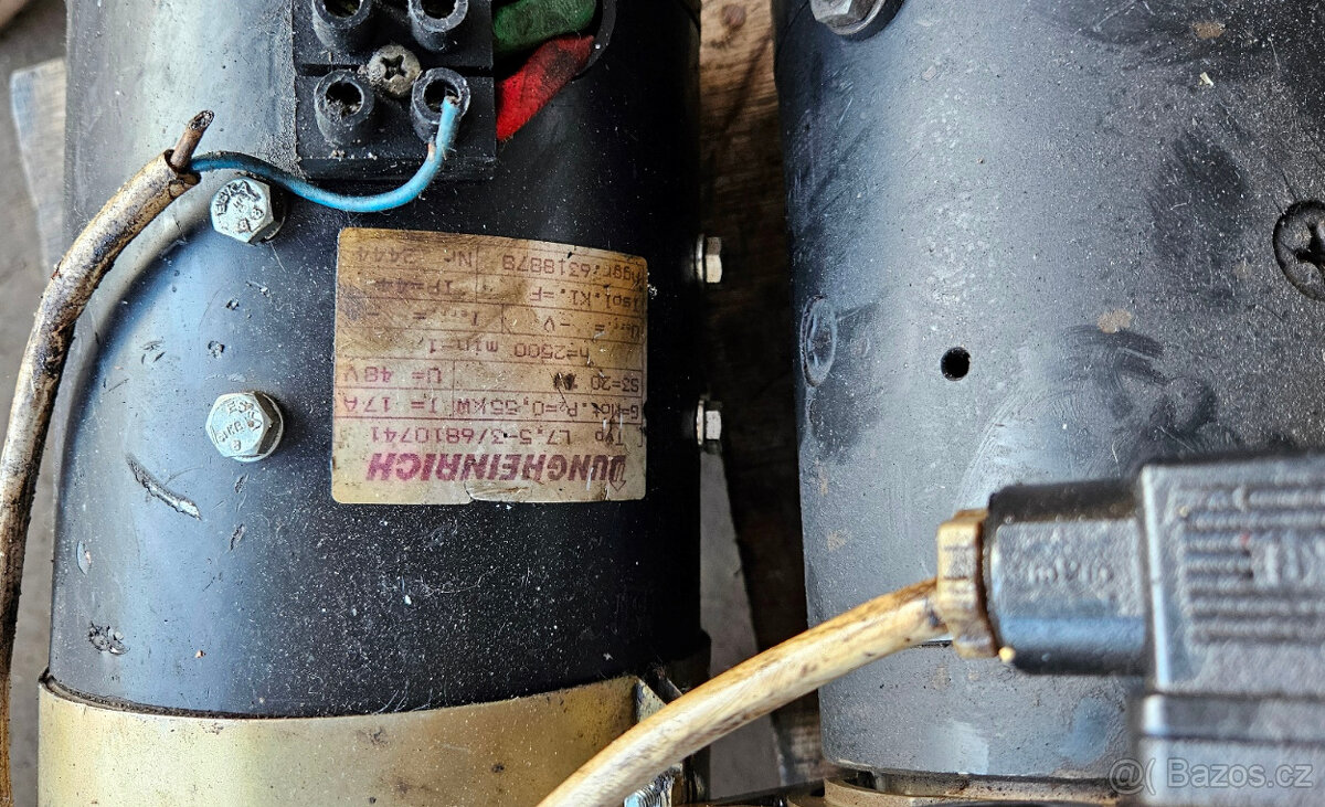 Prodám starší elektromotory 14 ks - 5
