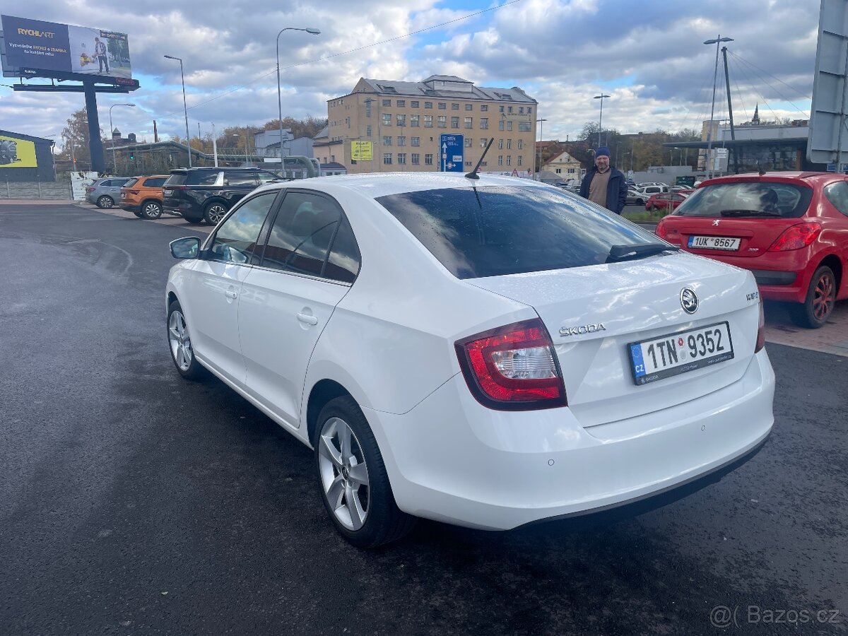 Škoda Rapid 1.0 Tsi 81 kw,ČR,100% servis ŠKODA + ZIMNÍ PNEU - 5