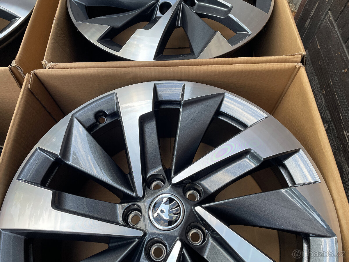 NOVÉ ALU ŠKODA KODIAQ II HALTI Anthracite 7,5x19 ET40 - 5
