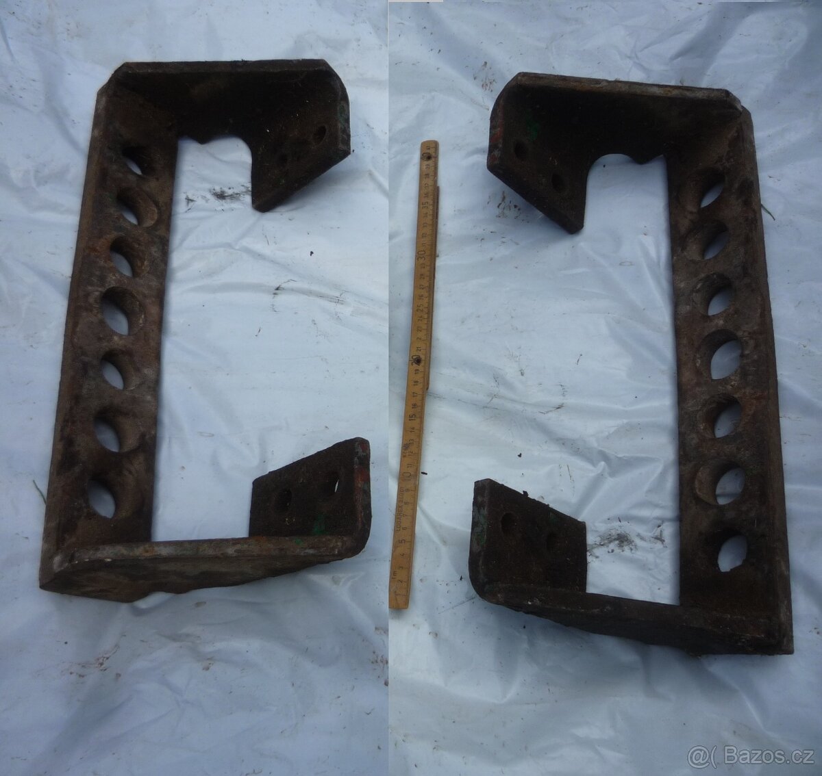 prodám ojeté pláště kol na traktor Zetor 30, nádrž, závěsnou - 5