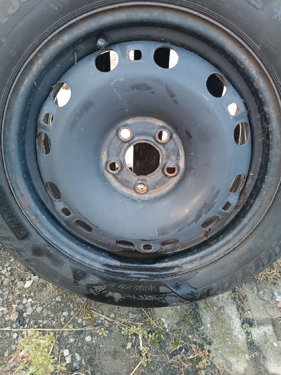 4 ocel. zimní kola "15 originál Škoda Fabia3, Rapid - 5