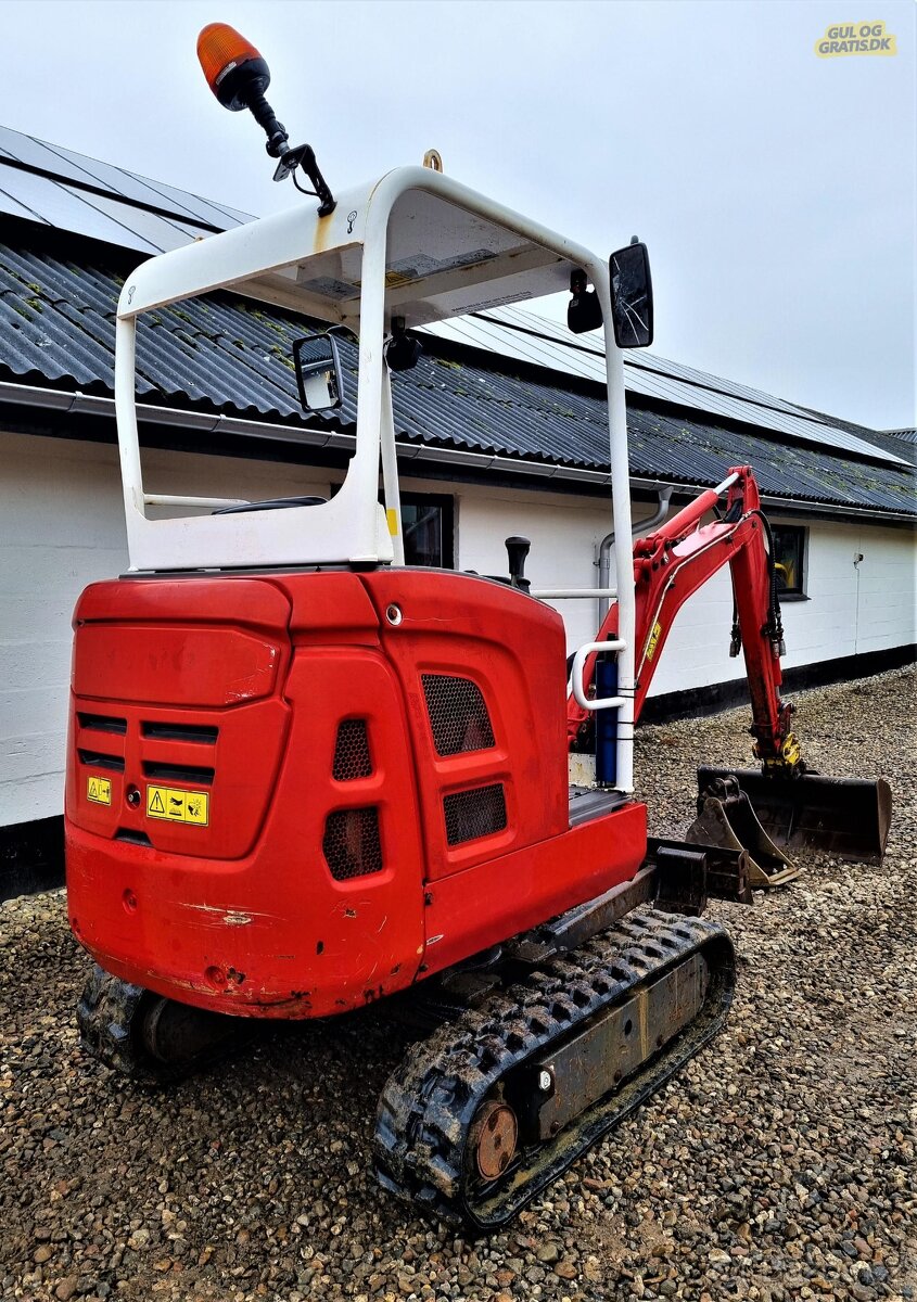 Minibagr Volvo Ec18D jen 1300 mth Rok 2015 - 5