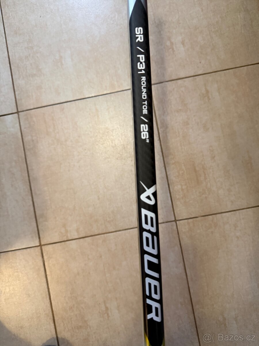 Brankářská PROFI hokejka Bauer HyperLite 2, SR/P31/26”,pravá - 5