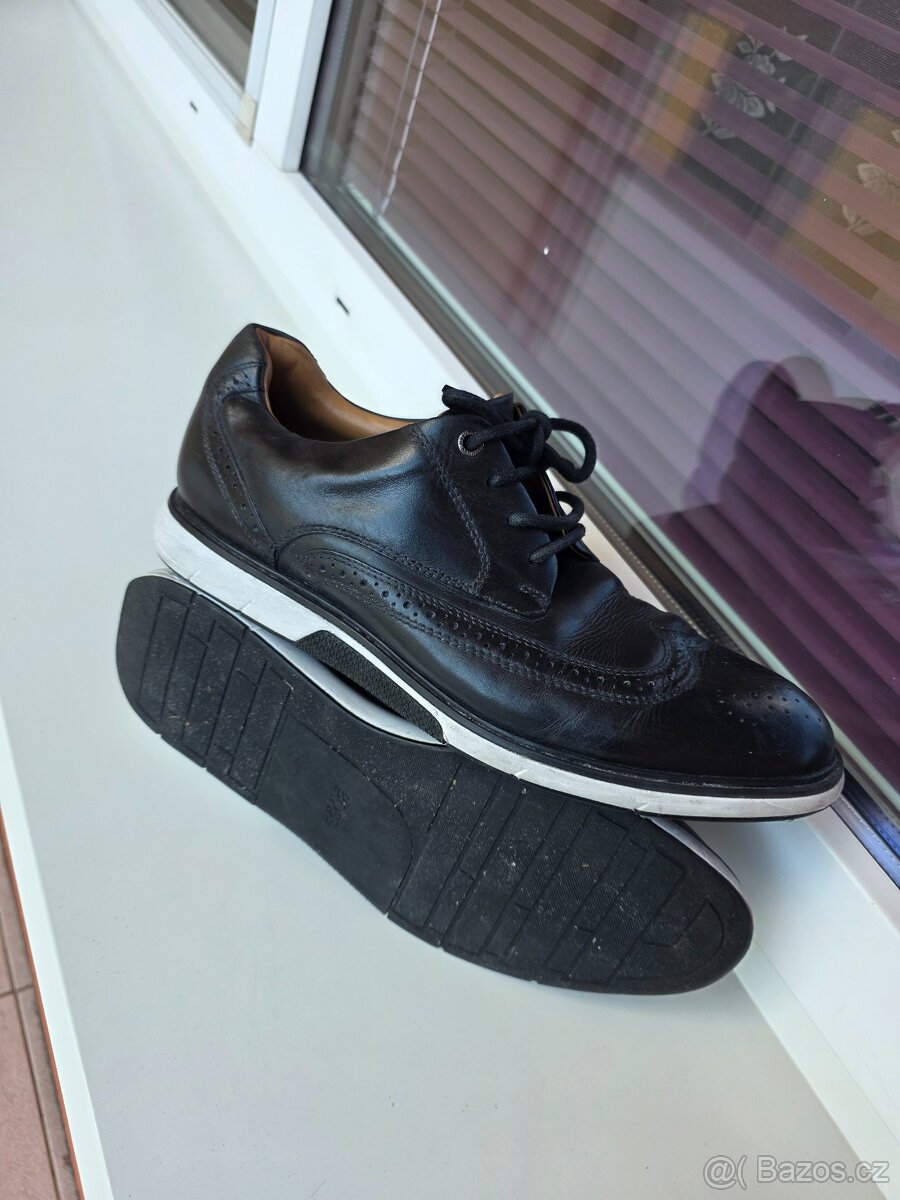 Hugo Boss - kožené boty - 5