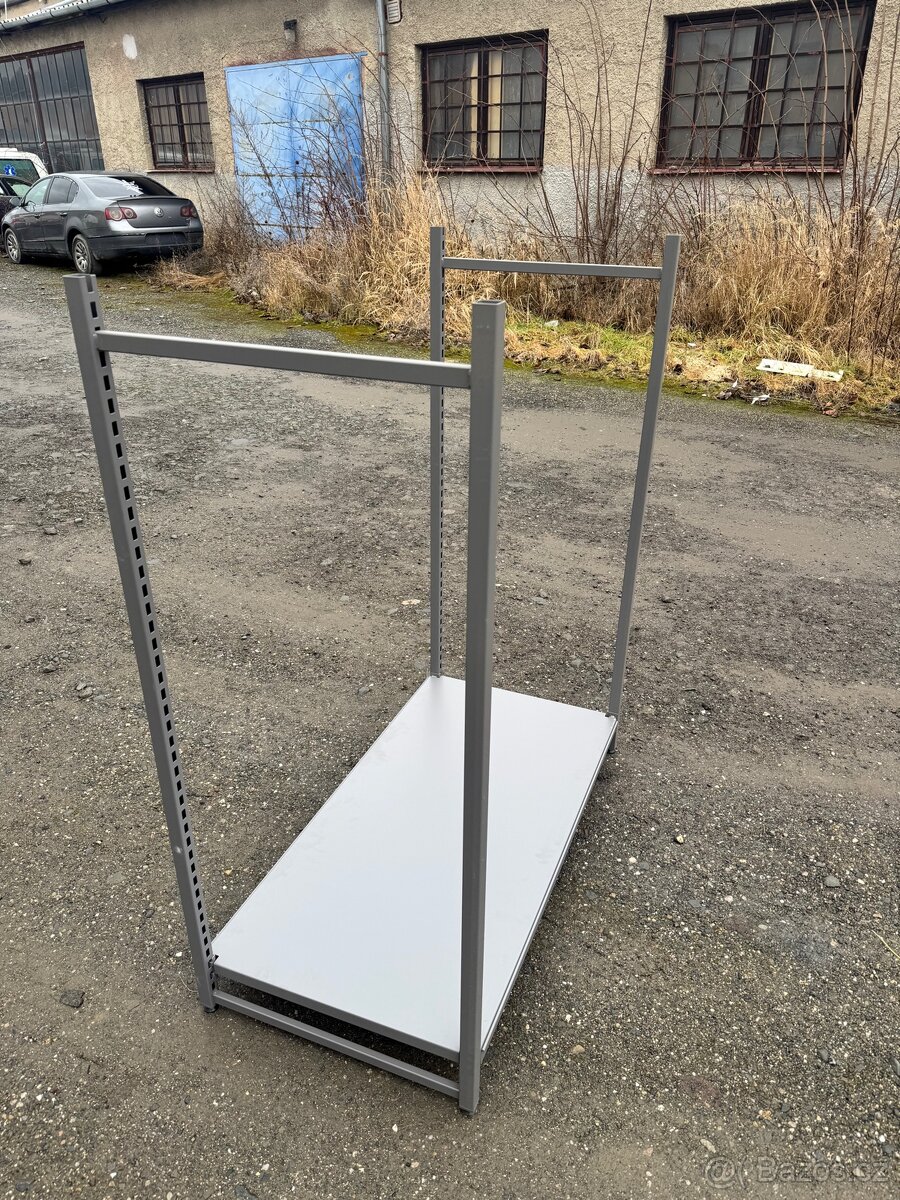 prodejni regál kovový (nový) - 5