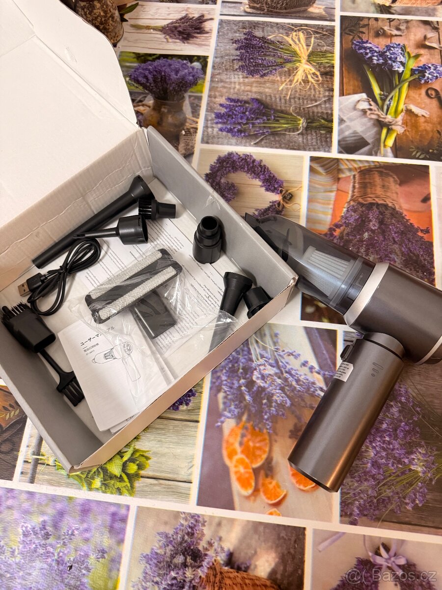 Přenosný mini vysavač 3v1 - 5