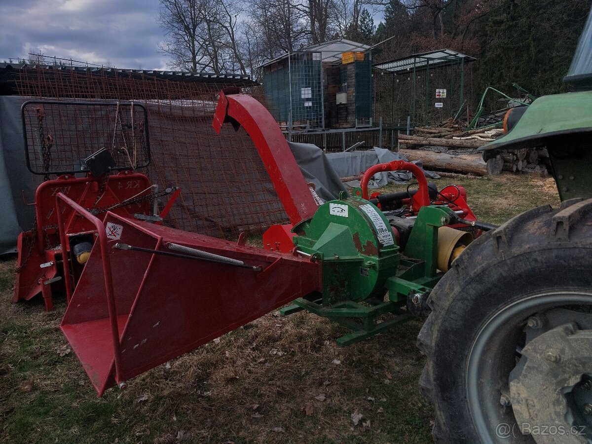 Štěpkovač za traktor Bistroň Pirba - 5