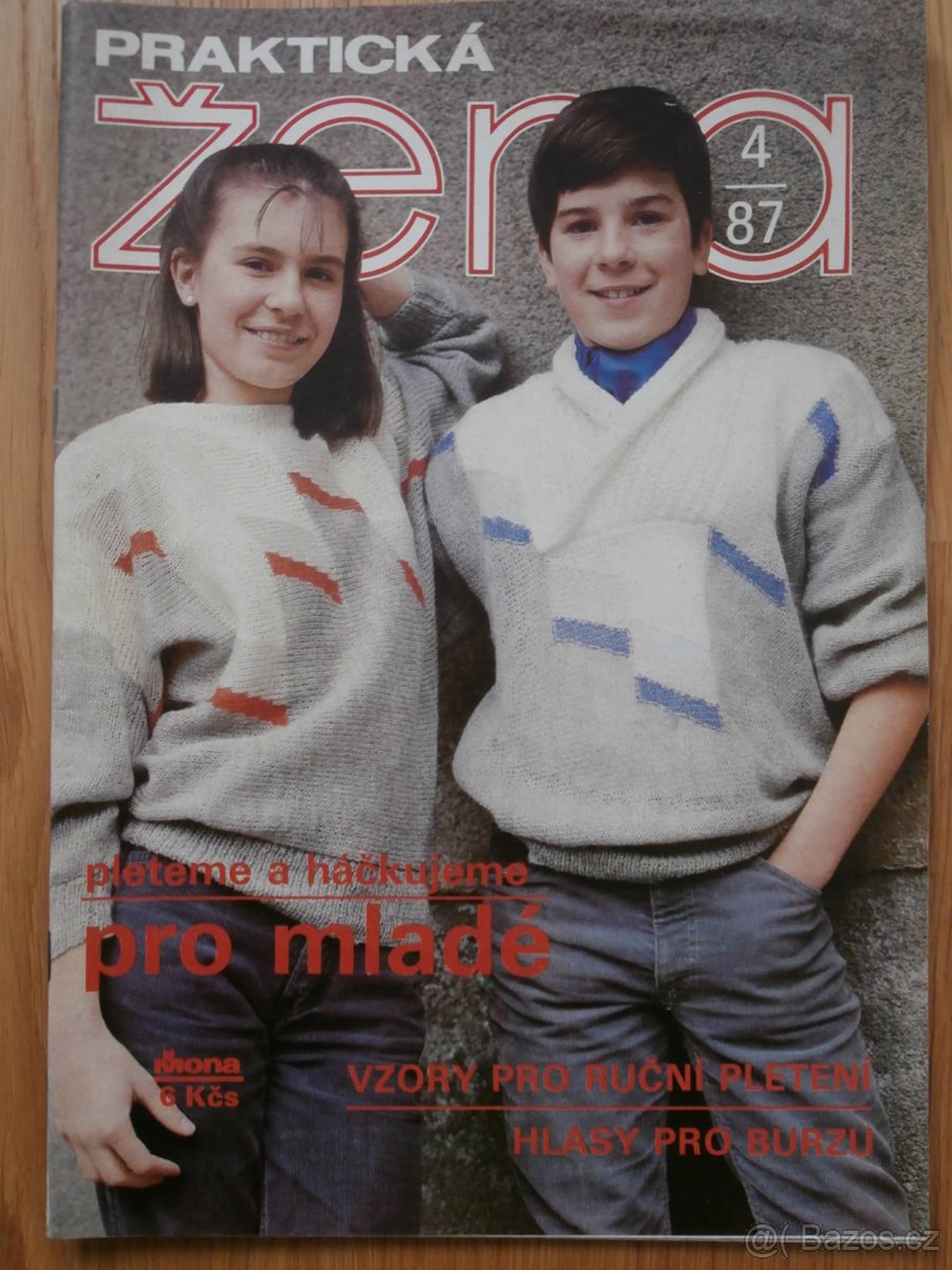 8 x módní časopis PRAKTICKÁ ŽENA. 1987 - 5