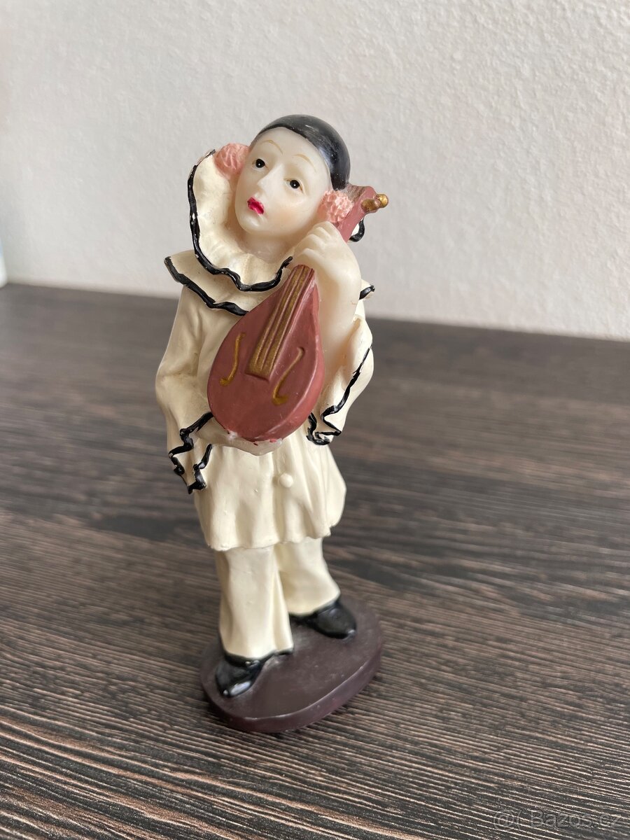 Sběratelská soška klauna Pierot harlekýn Shudehill - 5